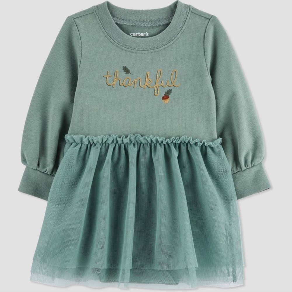 1-piece dress set thankful